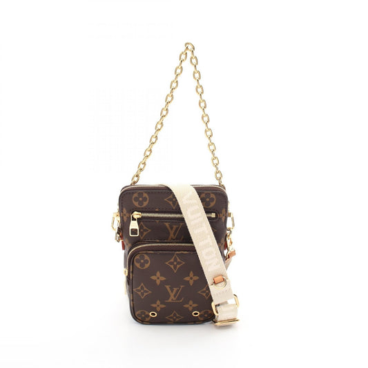 Louis Vuitton Utility Monogram Coated Canvas Shoulder Bag