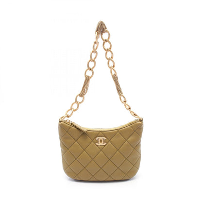 Chanel Small Hobo Leather Shoulder Bag