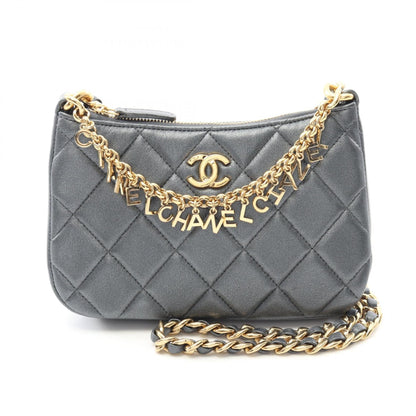 Chanel Matelassé Coco Mark Lambskin Shoulder Bag