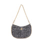 Chanel Coco Mark Fabric Shoulder Bag