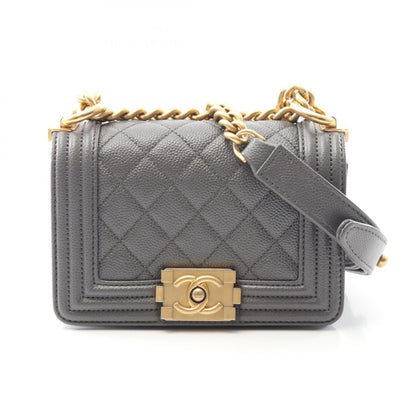 Chanel Boy Chanel Matelassé Grained Calf Shoulder Bag