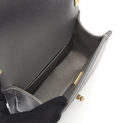 Chanel Boy Chanel Matelassé Grained Calf Shoulder Bag