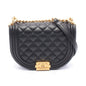 Chanel Boy Chanel Lambskin Shoulder Bag