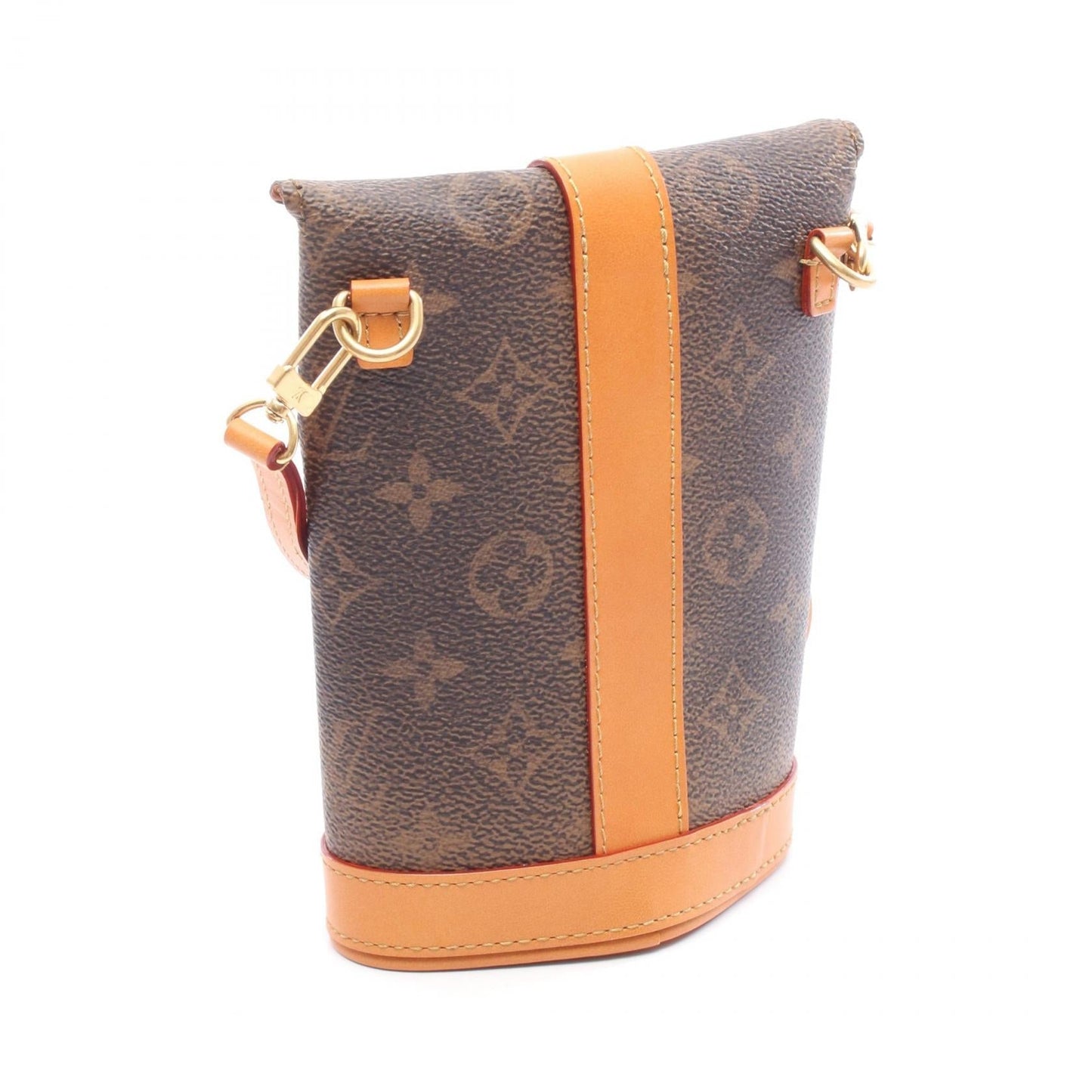 Louis Vuitton Envelope Pouch Coated Canvas Shoulder Bag