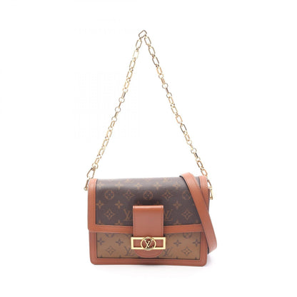 Louis Vuitton Dauphine MM Monogram Coated Canvas Shoulder Bag