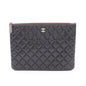 Chanel Matelasse Calfskin Clutch Bag