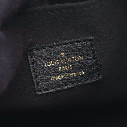 Louis Vuitton Lock & Go Grained Calf Leather Shoulder Bag