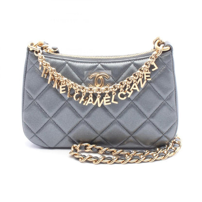 Chanel Matelassé Coco Mark Lambskin Shoulder Bag