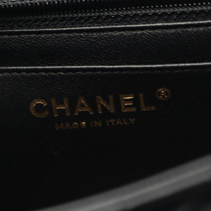 Chanel Chevron V Stitch Lambskin Shoulder Bag