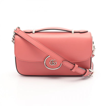 Gucci Petit GG Leather Shoulder Bag