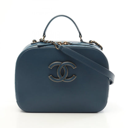 Chanel Coco Mark Calfskin Shoulder Bag