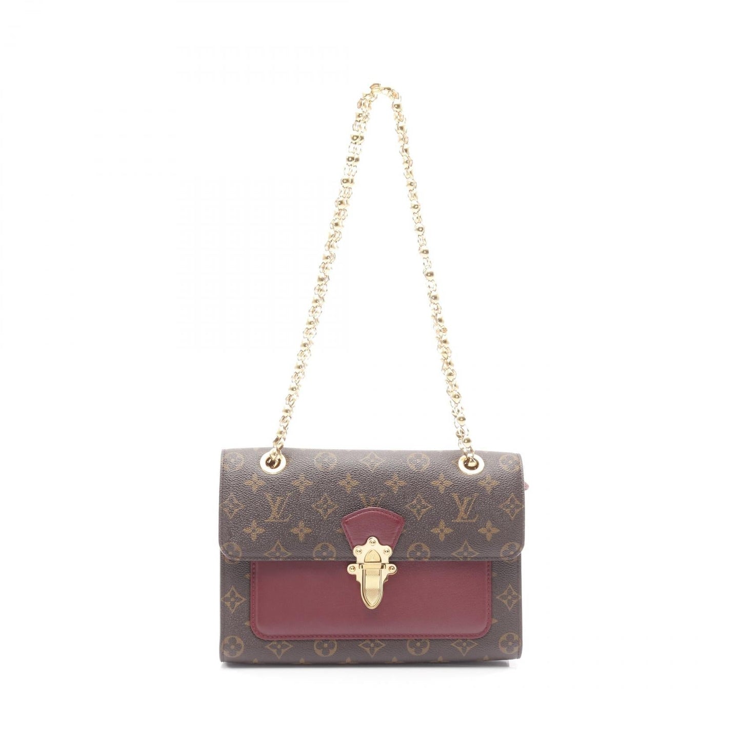 Louis Vuitton Victoire Monogram Coated Canvas Shoulder Bag