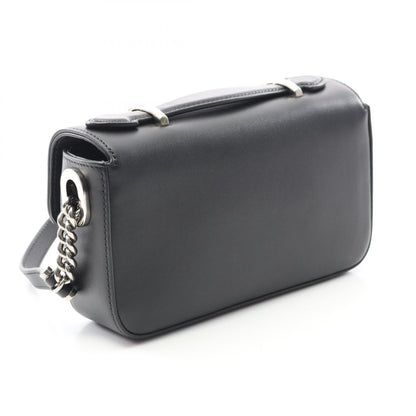 Gucci Double G Leather Shoulder Bag