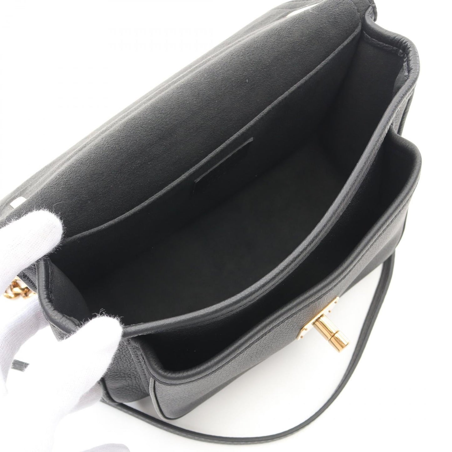Louis Vuitton Lockme Leather Shoulder Bag