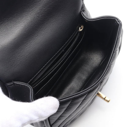 Chanel V-stitch Chevron Lambskin Shoulder Bag