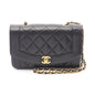 Chanel Matelasse Diana Flap Lambskin Shoulder Bag