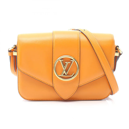 Louis Vuitton LV PONT 9 Leather Shoulder Bag