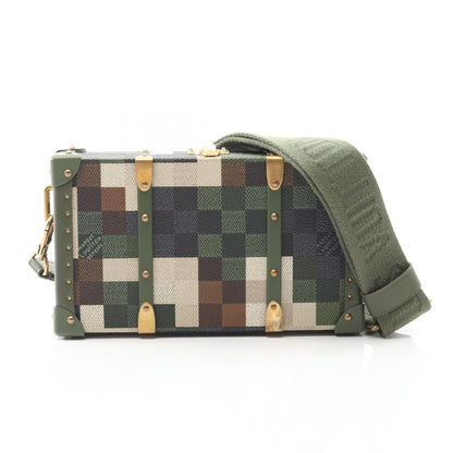 Louis Vuitton Neo Wallet Trunk PVC Coated Canvas Leather Shoulder Bag