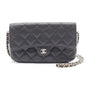 Chanel Matelasse Grained Calfskin Chain Phone Case Shoulder Bag