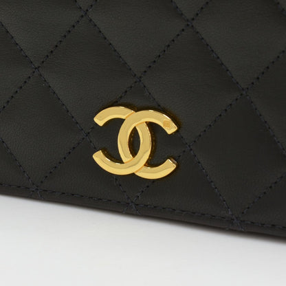 Chanel Single Flap Quilted Leather Shoulder Bag
