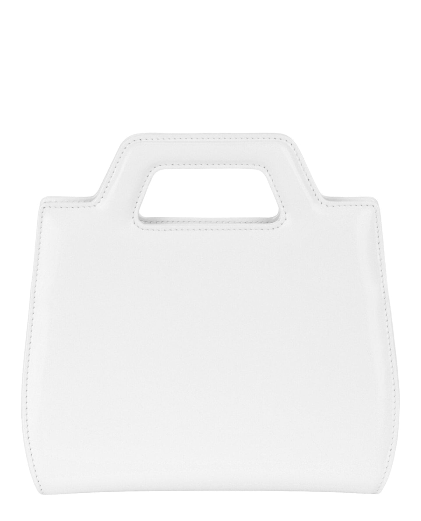 Ferragamo Womens Mini Wanda Leather Top-Handle Bag