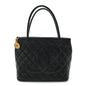 Caviar Quilted Medallion Tote
