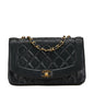 Chanel Diana Matelasse Lambskin Shoulder Bag