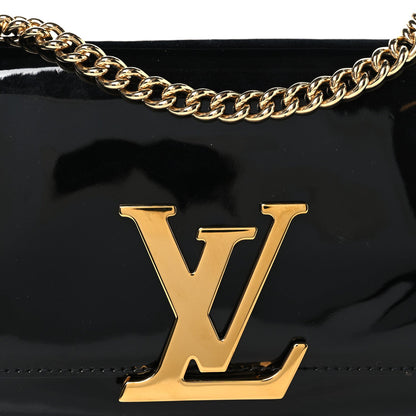 Patent Louise PM Chain Clutch Black