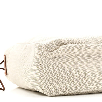 Canvas Barenia Fourbi 25 MM Pouch Naturel Fauve