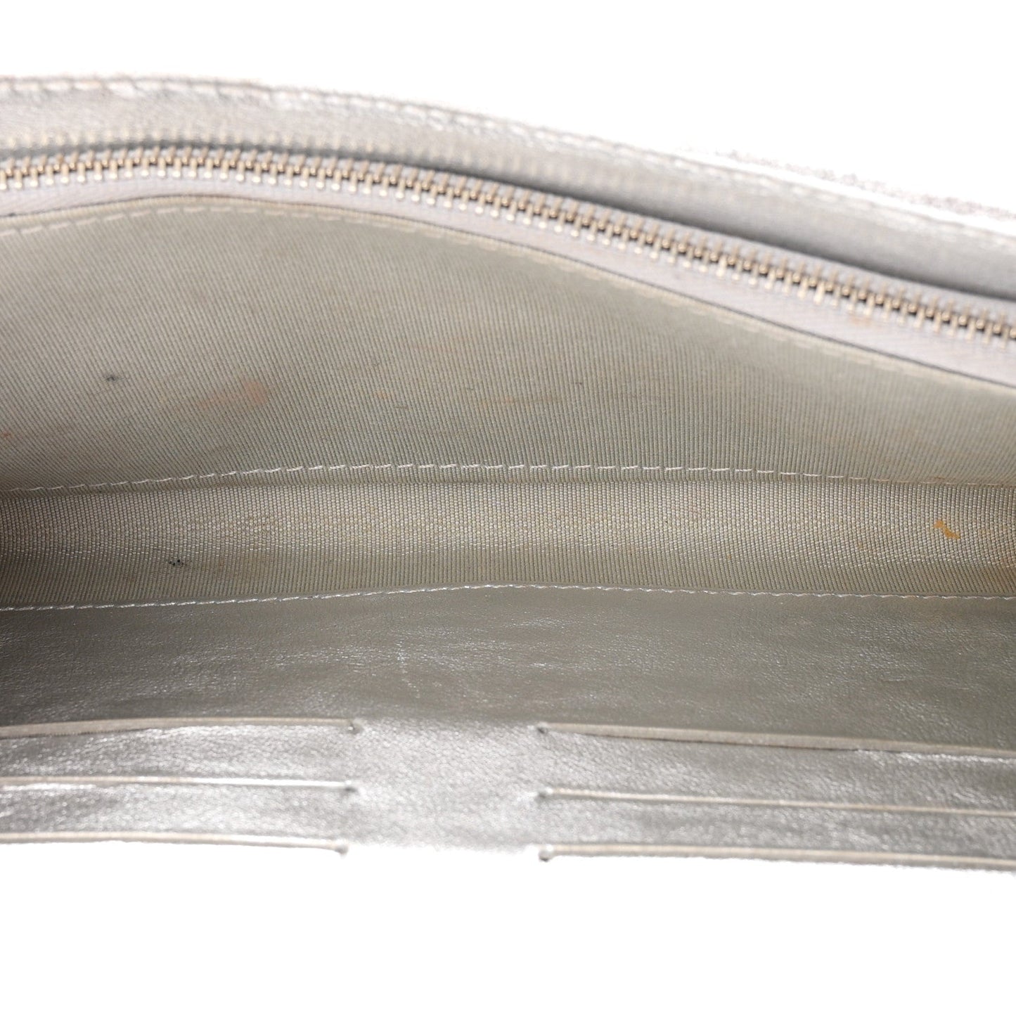 Glitter Margot Clutch Silver