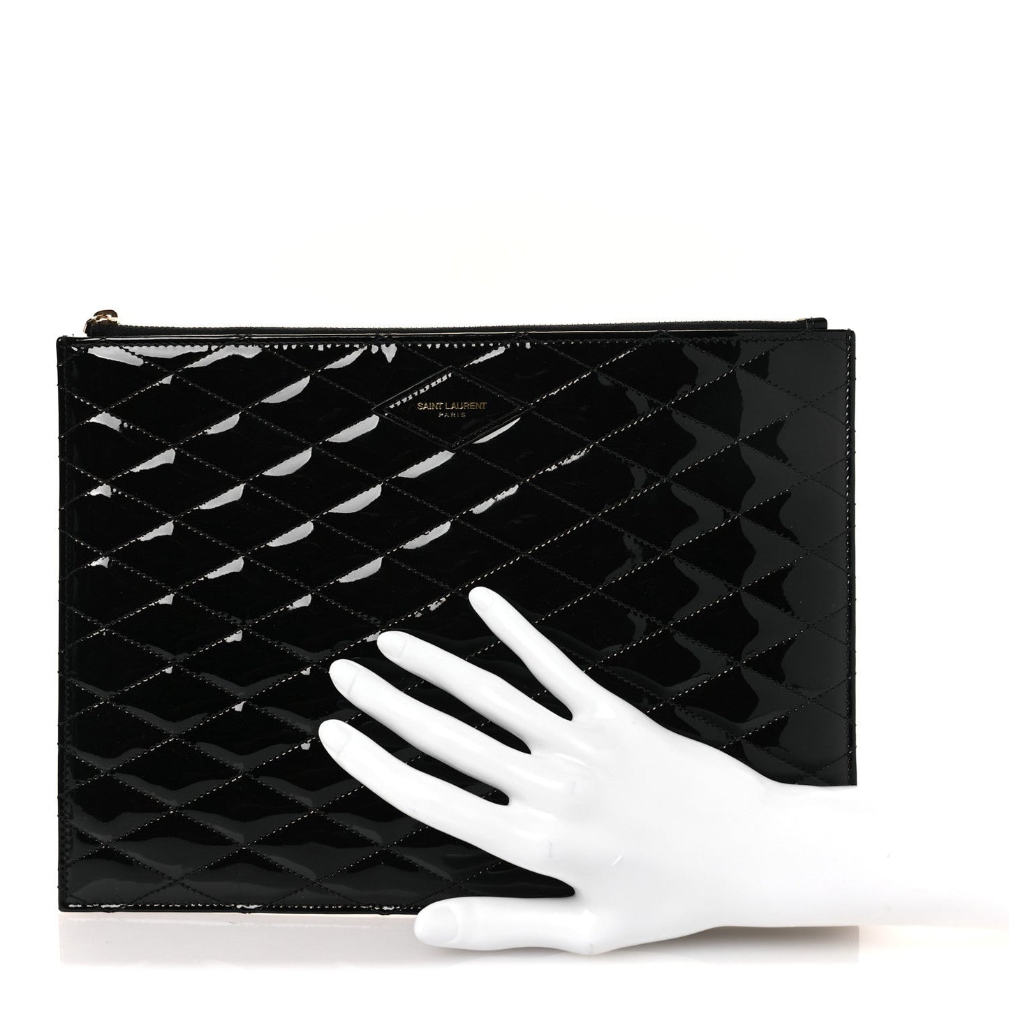 Patent Quilted iPad Case Black