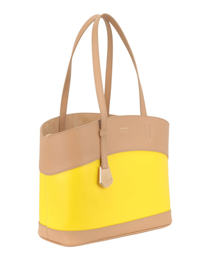 Ferragamo Womens Charming Meduim Leather Tote Bag