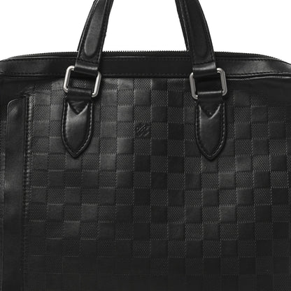 Damier Infini Porte-Documents Jour Onyx