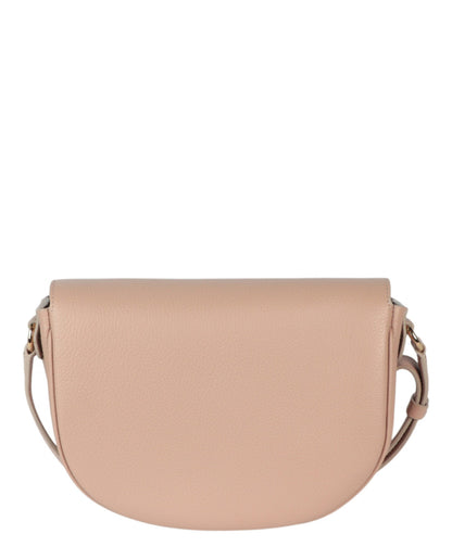 Ferragamo Womens Gancini Buckle Crossbody Bag