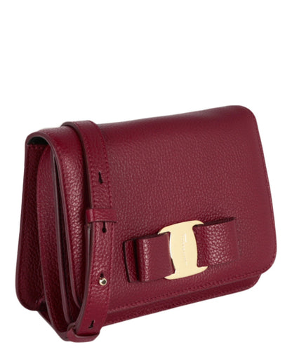 Ferragamo Womens Vara Bow Crossbody Bag