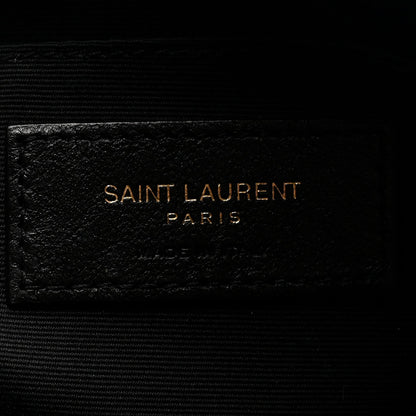 Calfskin Matelasse Monogram Lou Camera Bag Black