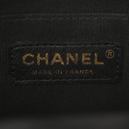 Caviar Quilted Small CC Day Backpack Black