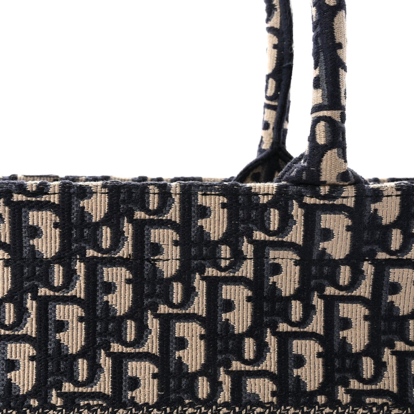 Oblique Medium Book Tote Blue Multicolor