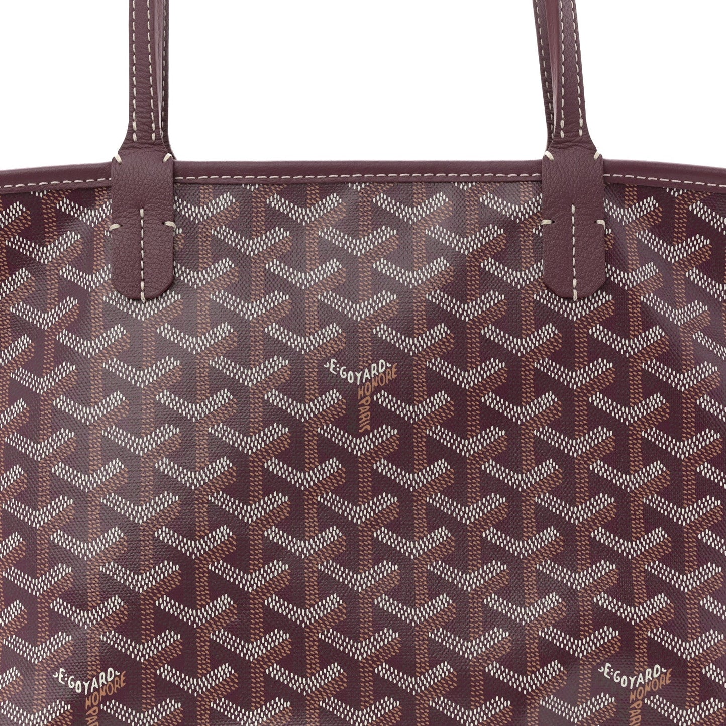 Goyardine Artois PM Burgundy