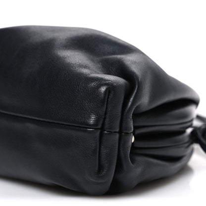Butter Calfskin The Mini Pouch Black