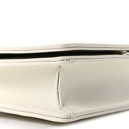 Lambskin Cannage Lady Dior Pouch Latte