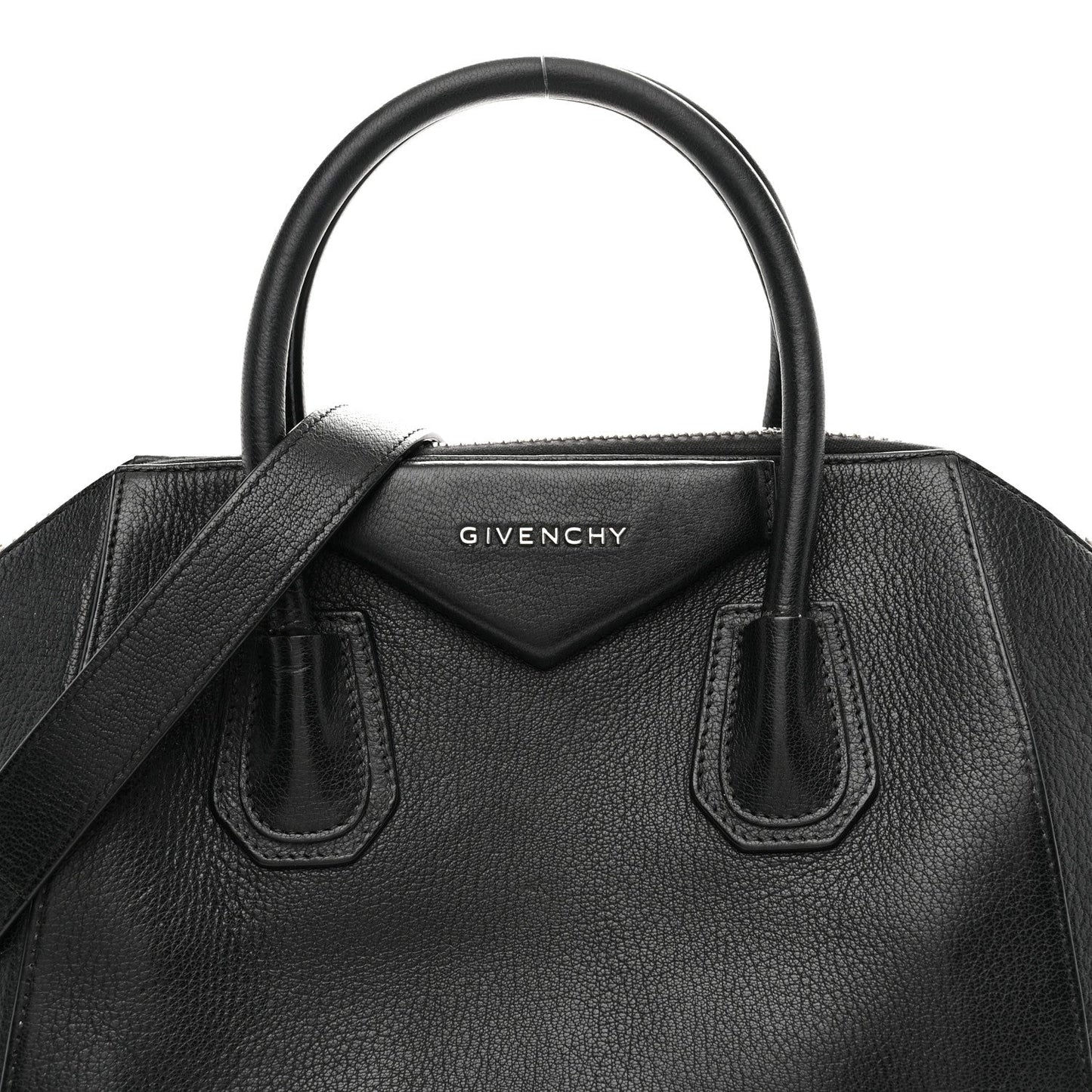 Sugar Goatskin Small Antigona Black