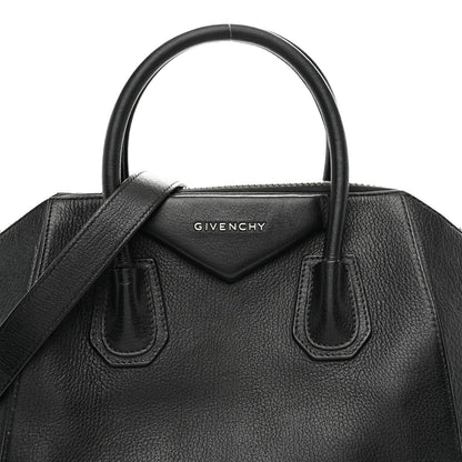 Sugar Goatskin Small Antigona Black