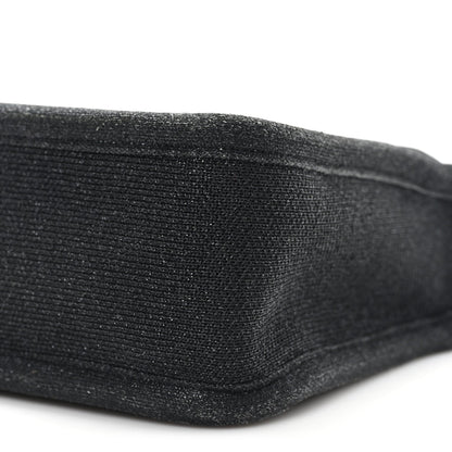 Ribbed Knit Small Ryan Bag Black