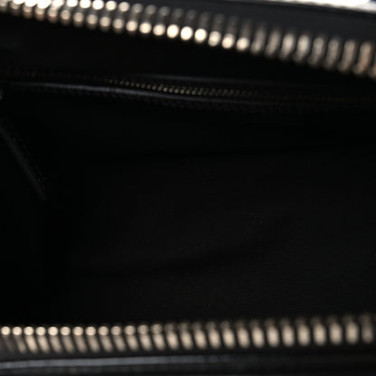 Shiny Lord Calfskin Small Antigona Black
