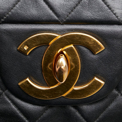 Chanel Coco Mark Deauville Leather Shoulder Bag