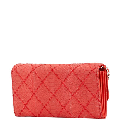 Chanel Ultra Stitch Python Shoulder Bag