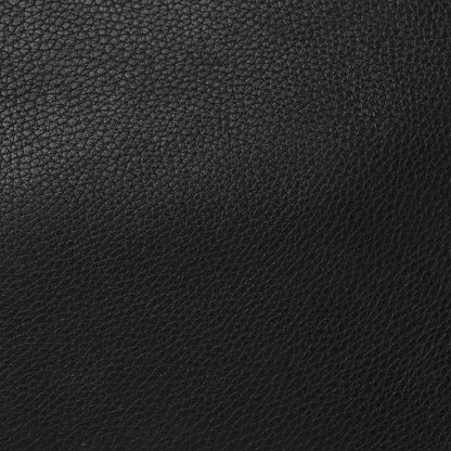 Grained Calfskin Rockstud Saddle Bag Black