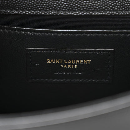 Grain De Poudre Small Classic Monogram Kate Satchel Black