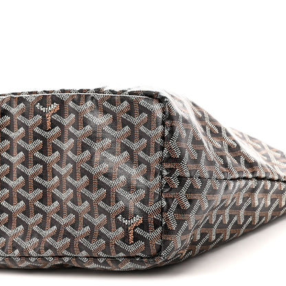 Goyardine Saint Louis PM Black Gold